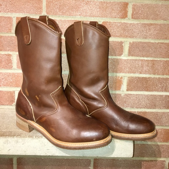 carolina pull on work boots